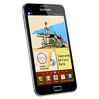 Samsung Galaxy Note Überblick Startbild