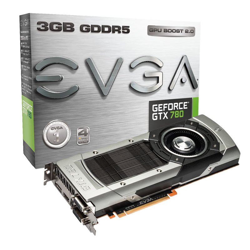 EVGA GeForce GTX 780, 3072 MB DDR5