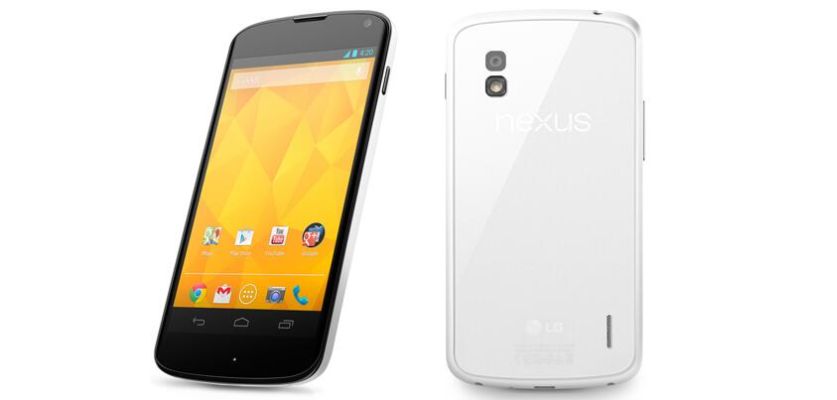LG Nexus 4 in Weiß