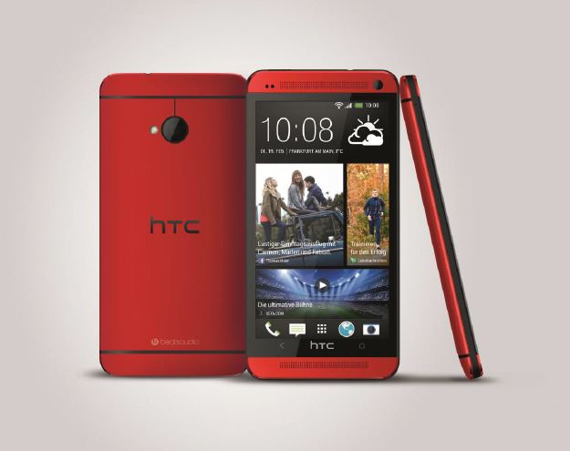 HTC ONE Rot - Gesamtansicht