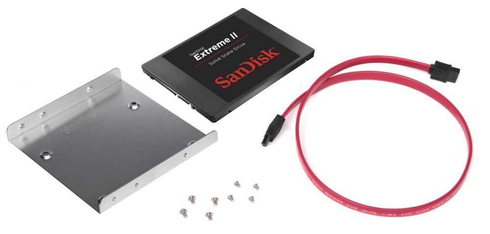 SanDisk Extreme II SSD 240 GB Desltopkit