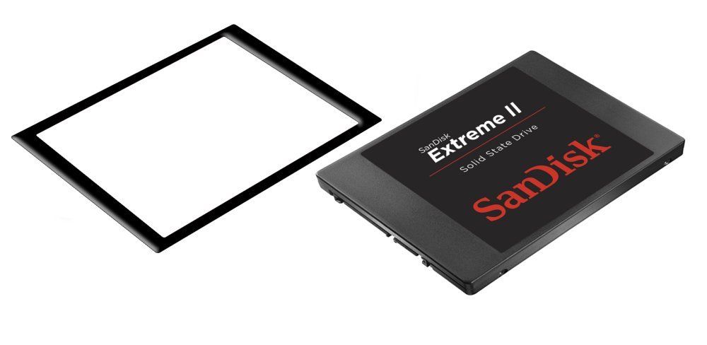 SanDisk Extreme II SSD 240 GB Notebookkit