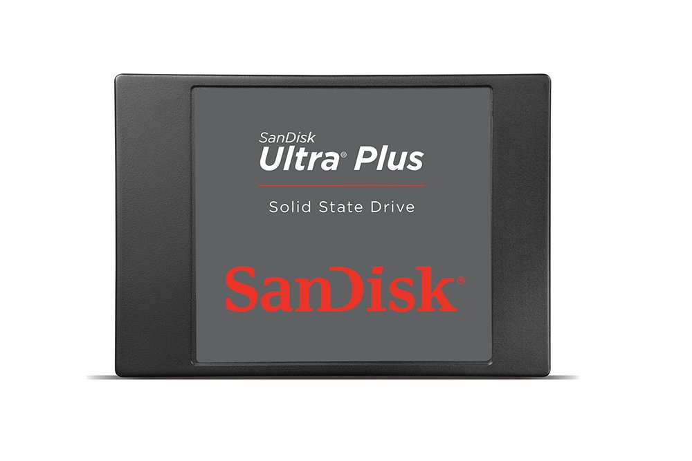 SanDisk Ultra Plus SSD 256 GB Frontansicht