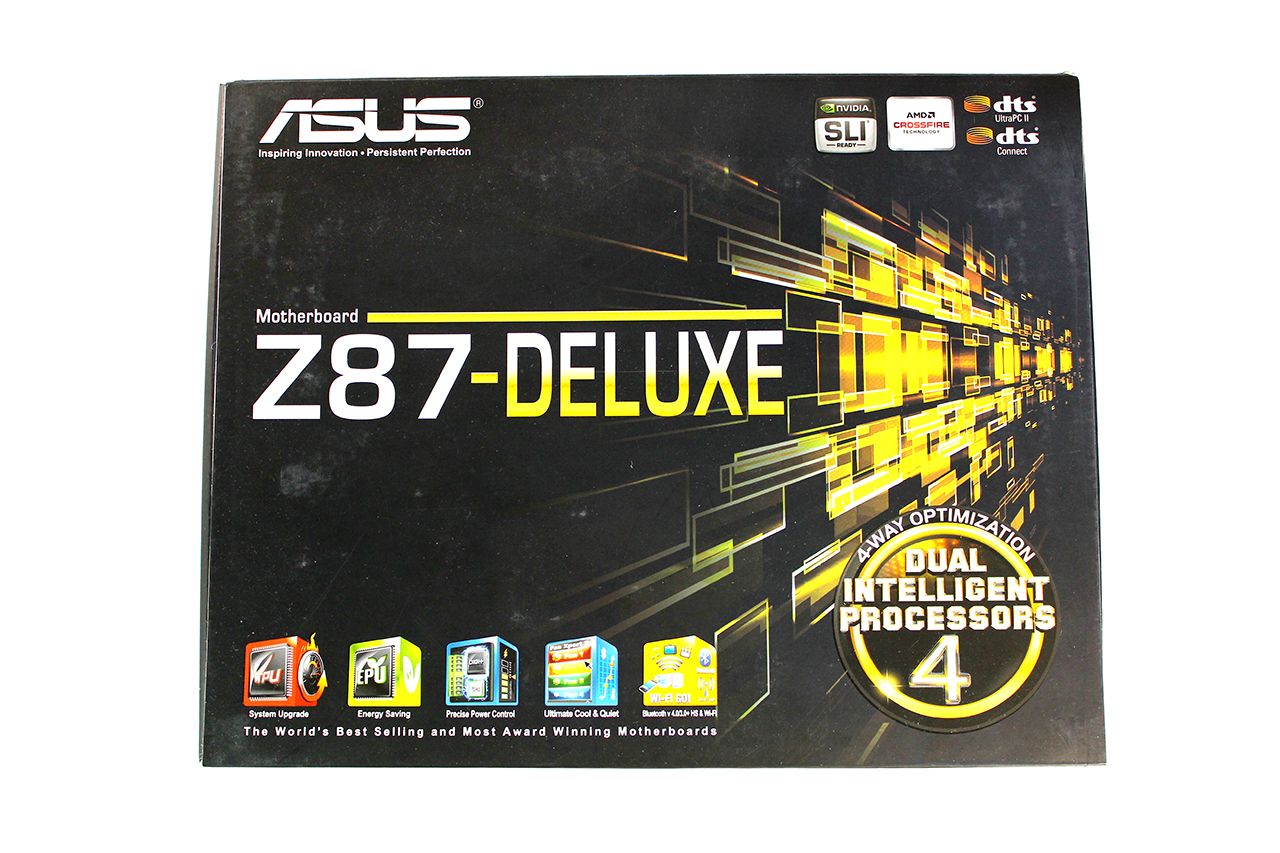 Asus Z87 Deluxe - Verpackung