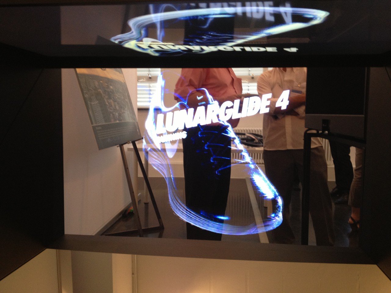 Intel Future Store - Hologramm