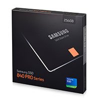 Samsung SSD 840 Pro 256 GB Startbild