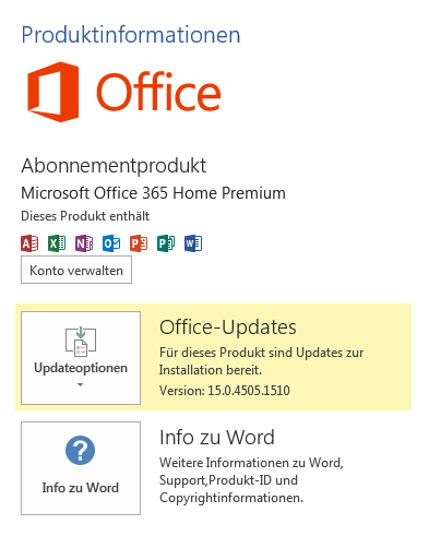 Office 365 Home Premium Abonnement