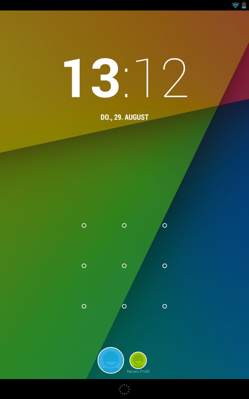 Nexus 7 - Nutzerverwaltung 1