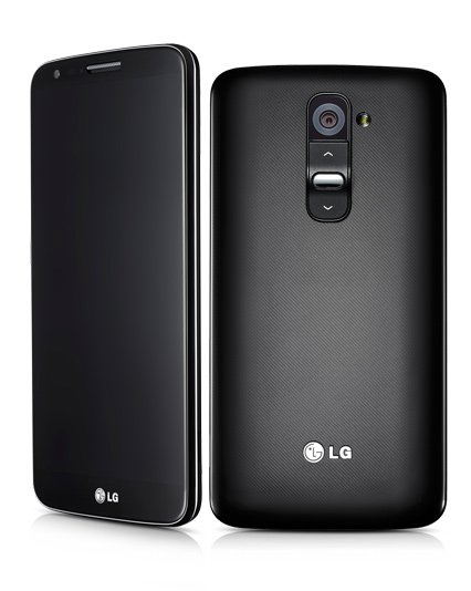 LG G2 Vorder- und Rückseite