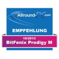 BitFenix Prodigy M Award