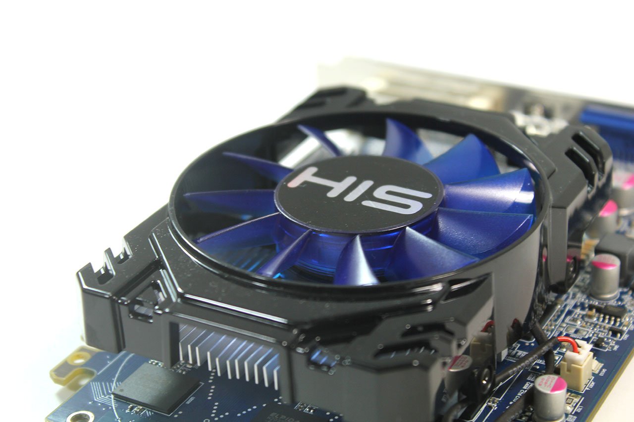 HIS Radeon R7 250 iCooler Boost Clock 1GB - Detailansicht
