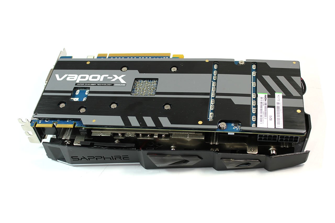 Sapphire Radeon R9 280X - Unterseite