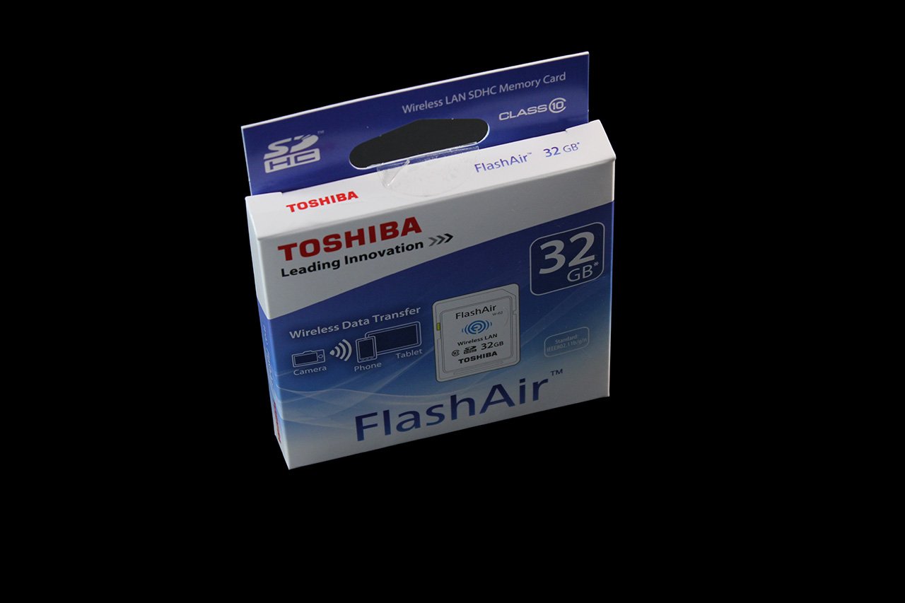 Toshiba FlashAir - Verpackung