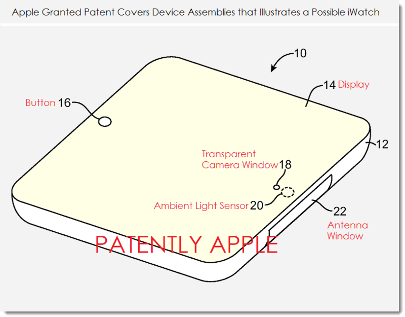 Apple iWatch Patent