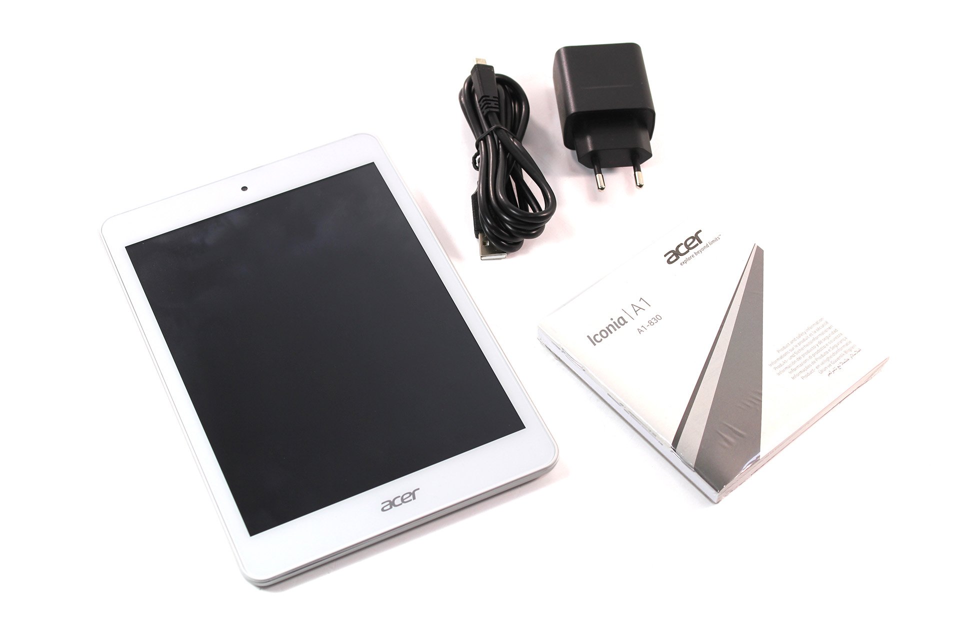 Acer Iconia A1-830 - Lieferumfang
