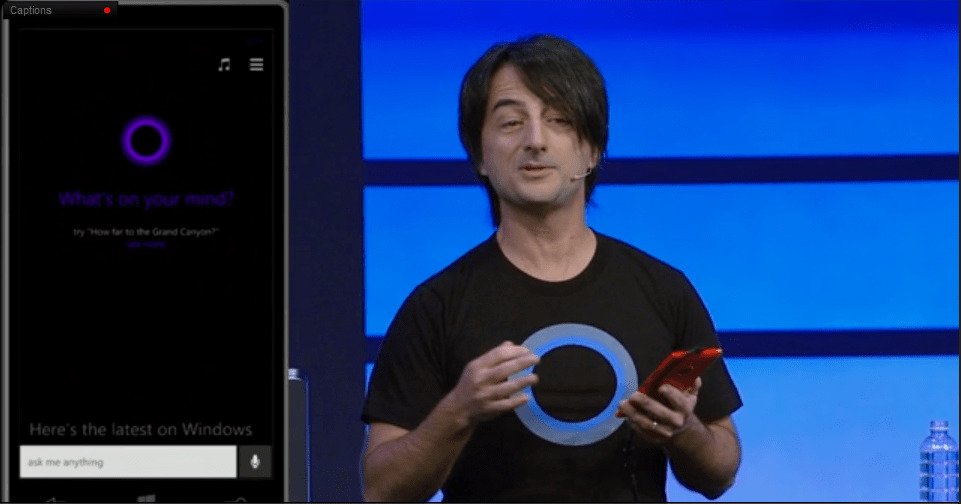 Windows Phone Cortana