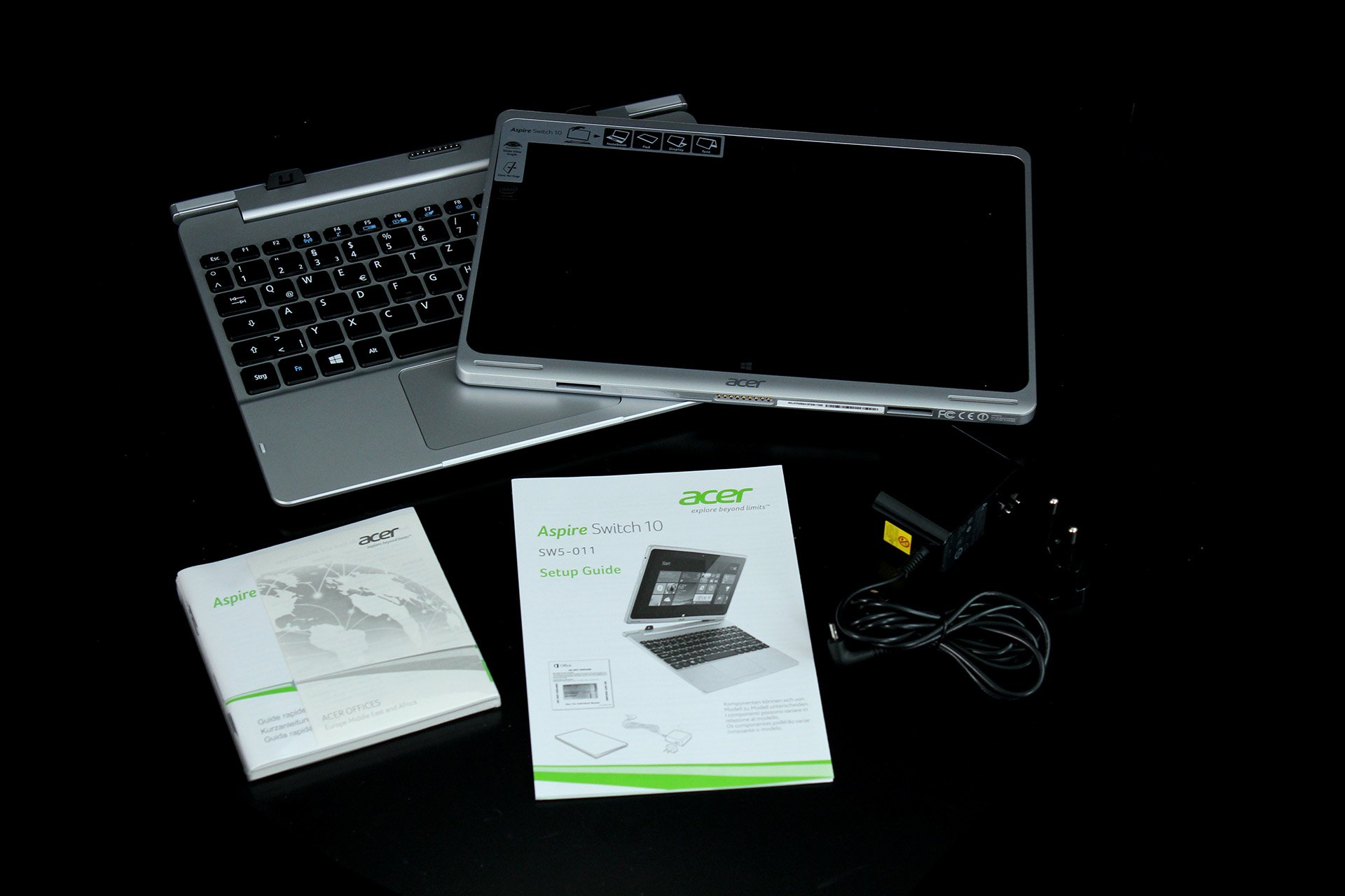 Acer Aspire Switch 10 - Lieferumfang