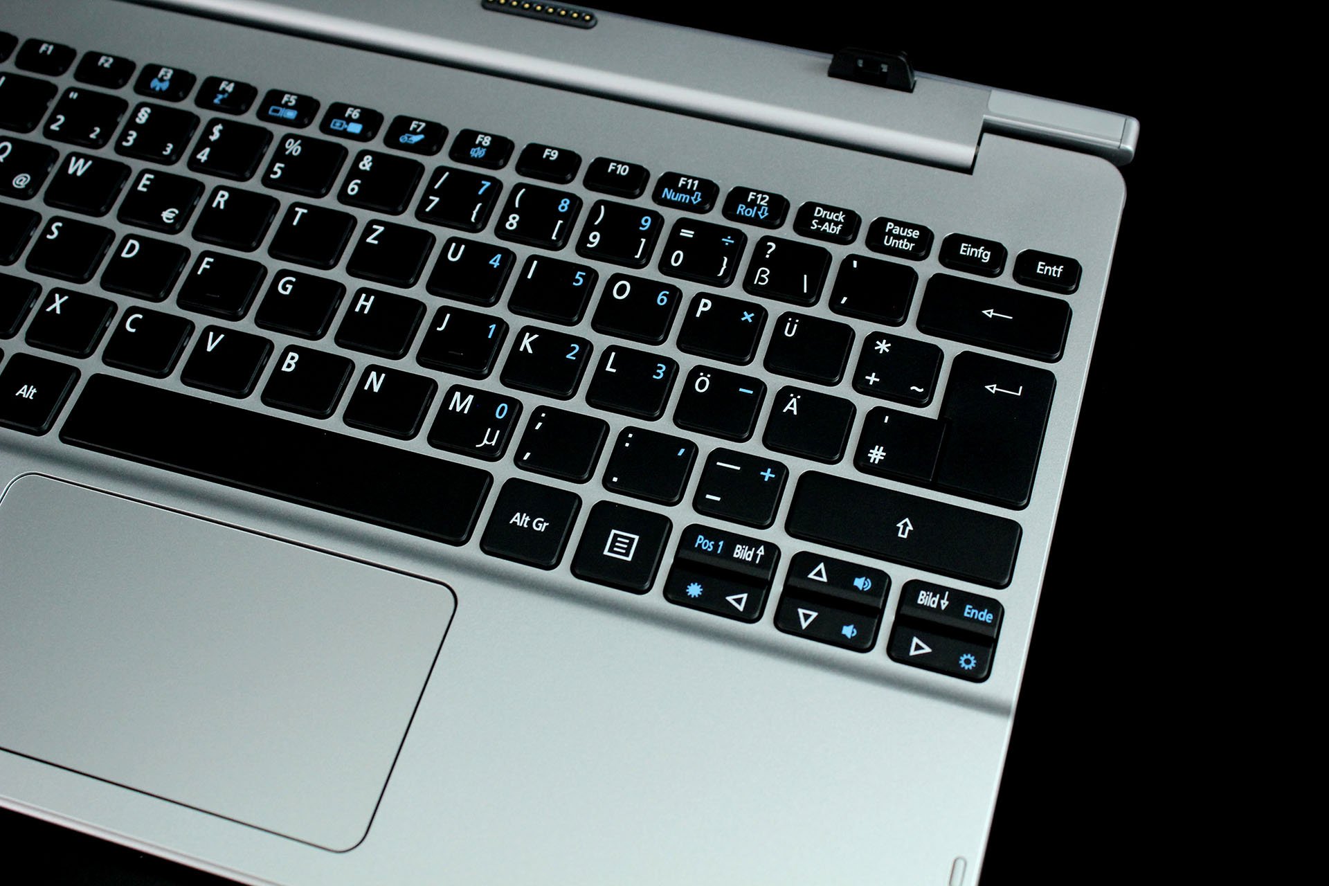 Acer Aspire Switch 10 - Tastatur-Dock Nahaufnahme