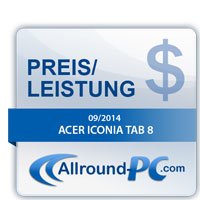 Acer Iconia Tab 8 Award