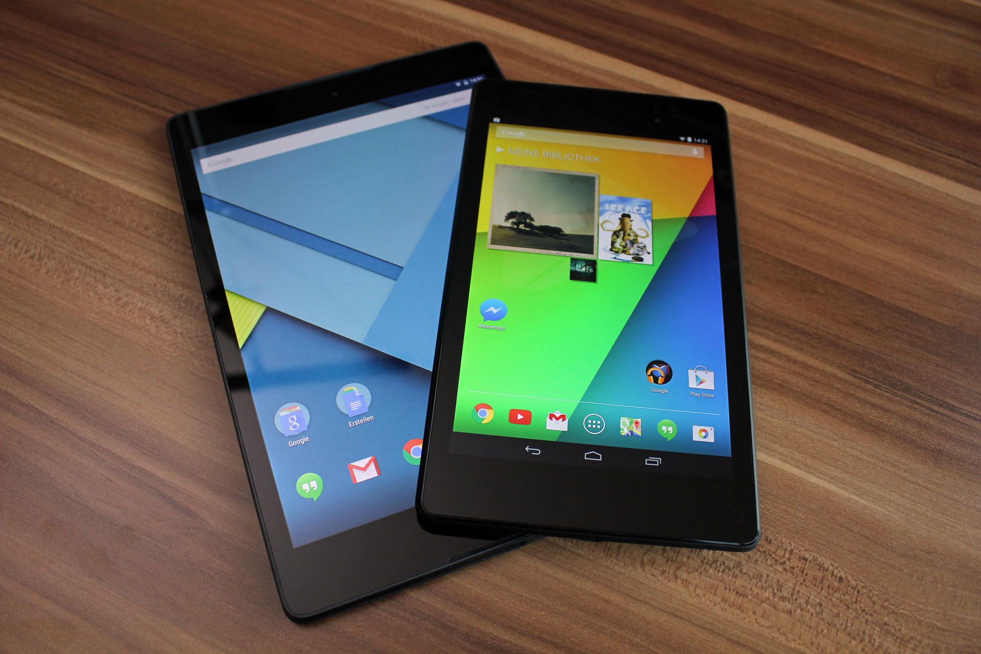 Nexus 9 & Nexus 7 - Vergleich Display