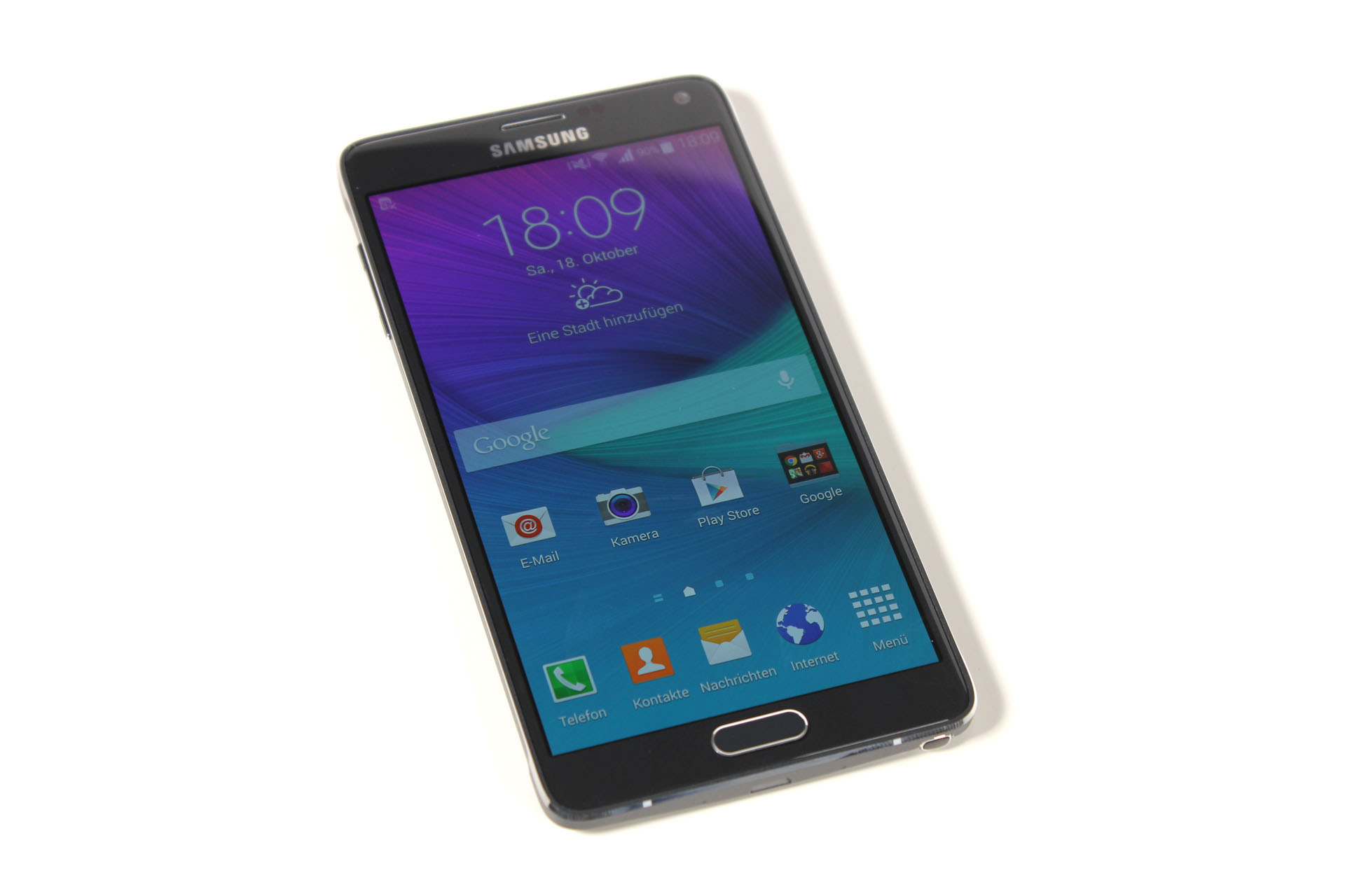 Samsung Galaxy Note 4 - Draufsicht