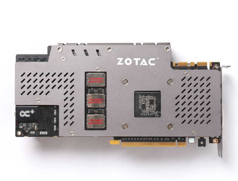 ZOTAC GeForce GTX 980 AMP! Omega Edition - Rückseite