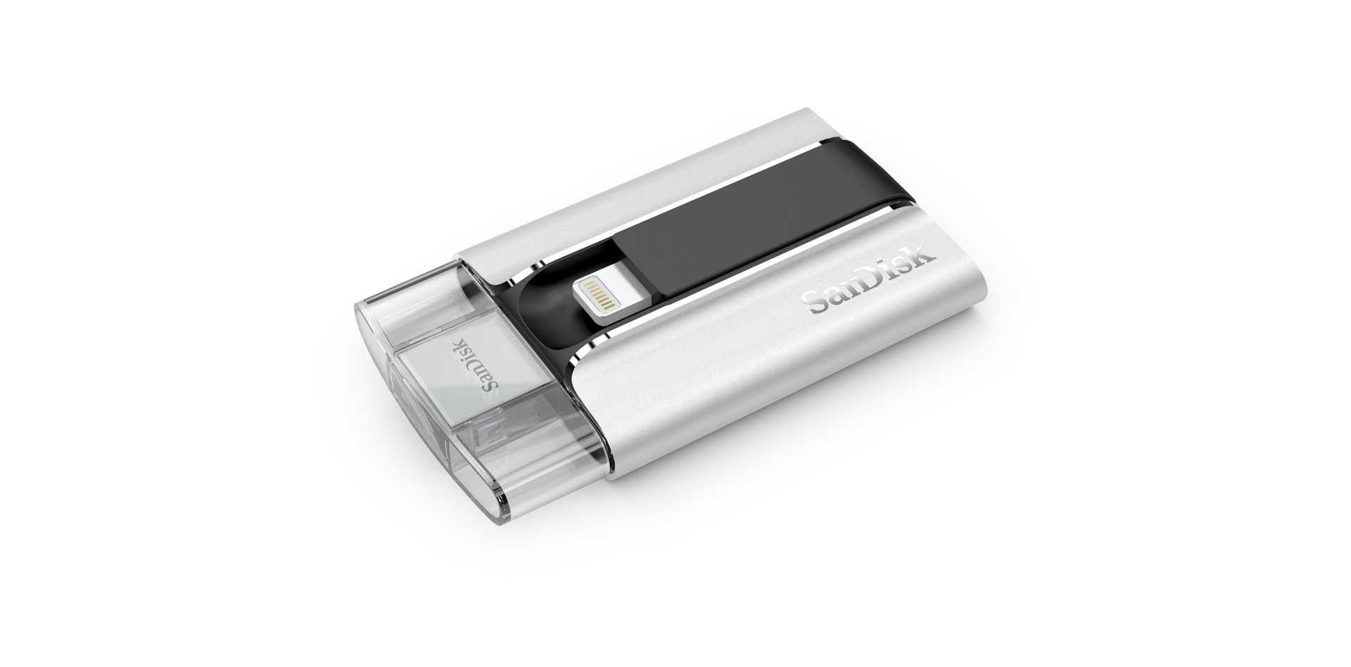 Ein USB-Stick namens iXpand für iPhone und iPad