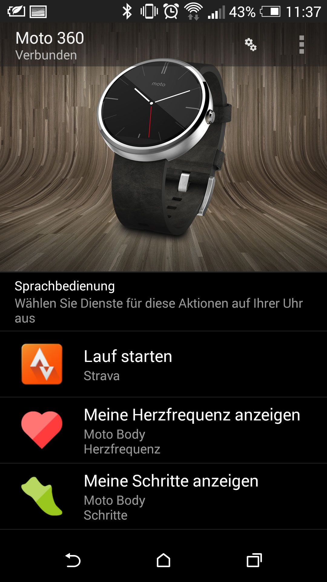 Moto 360 - Android Wear App