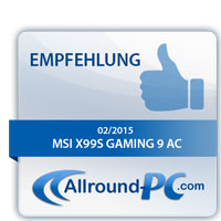 MSI X99S Gaming 9 AC Award