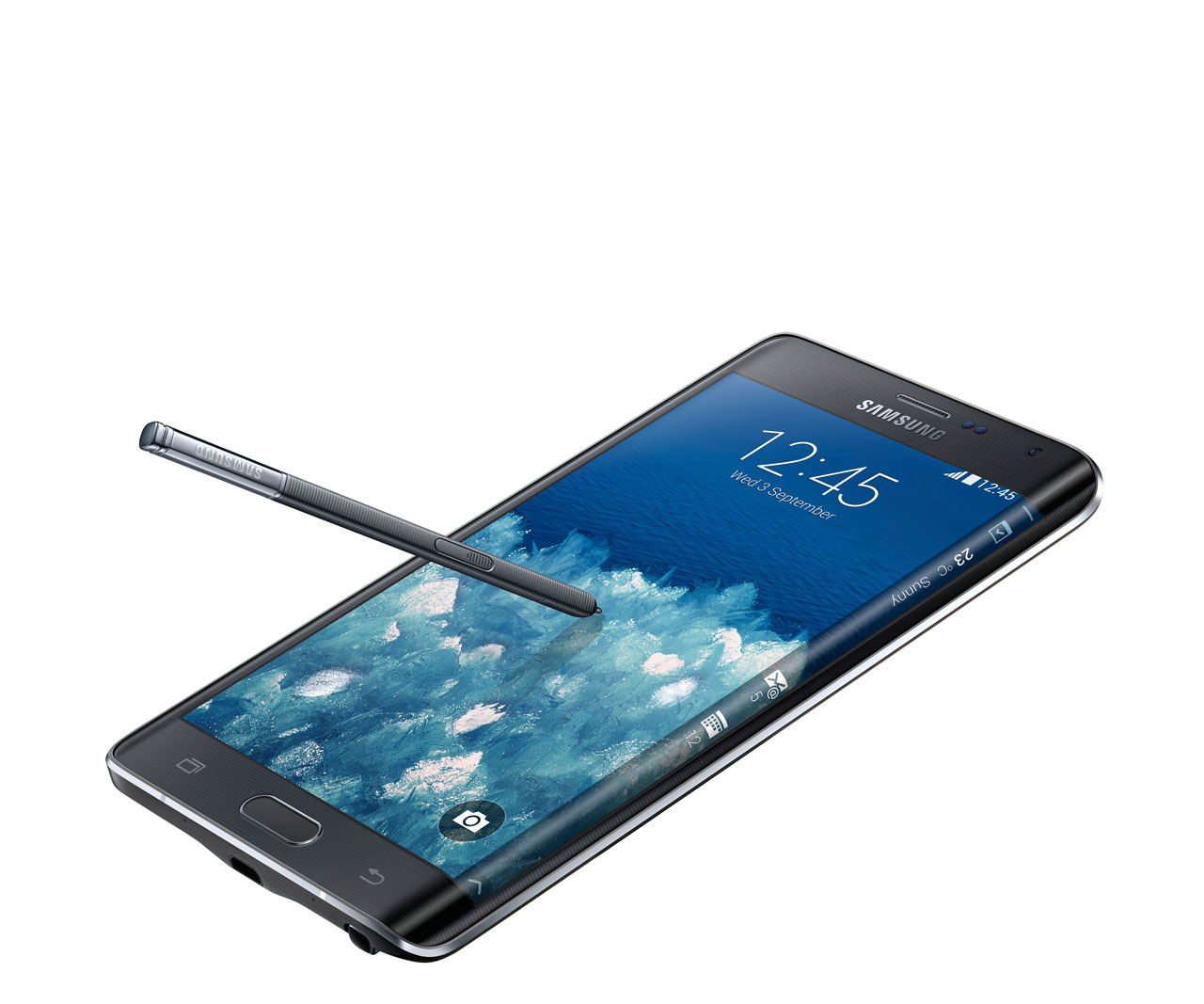 Samsung Galaxy Note Edge - Draufsicht
