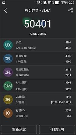 Asus ZenFone 2 - AnTuTu 1