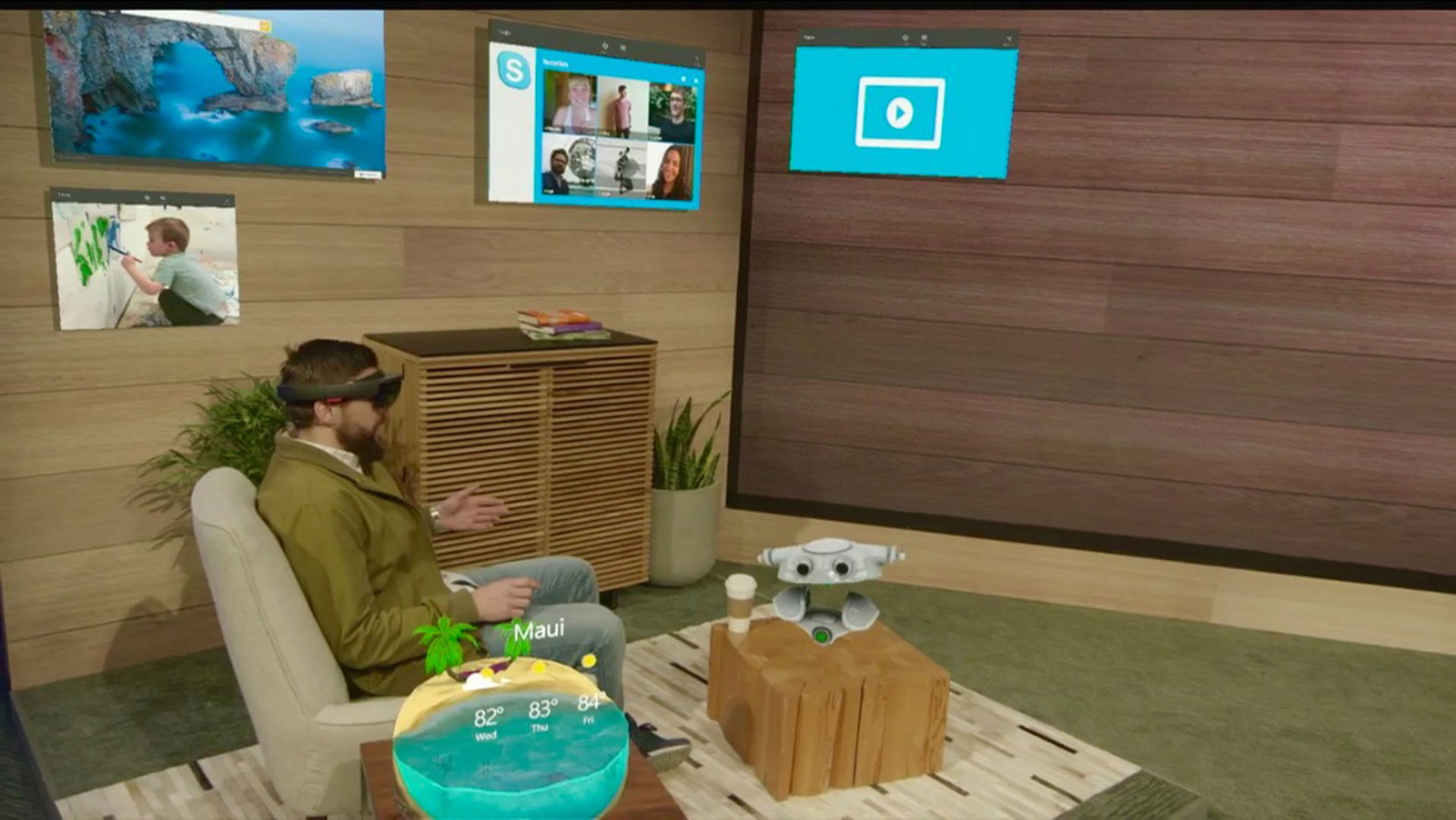 HoloLens-mit-verschiedenen-Apps