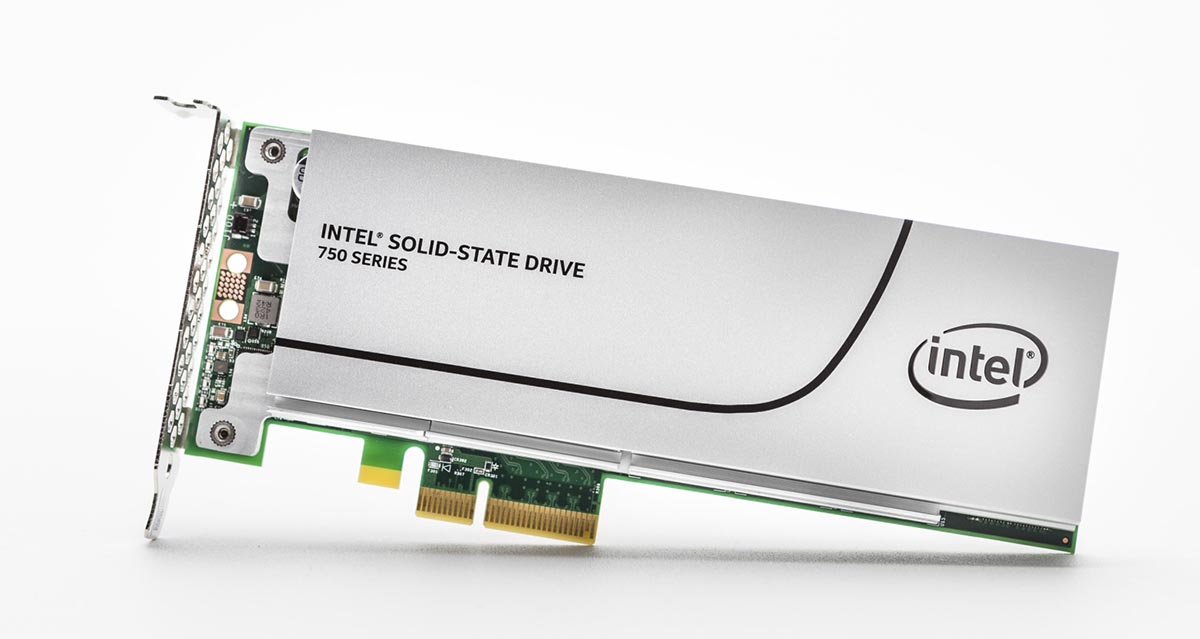 Intel SSD 750 Series 1,2 TB NVMe SSD