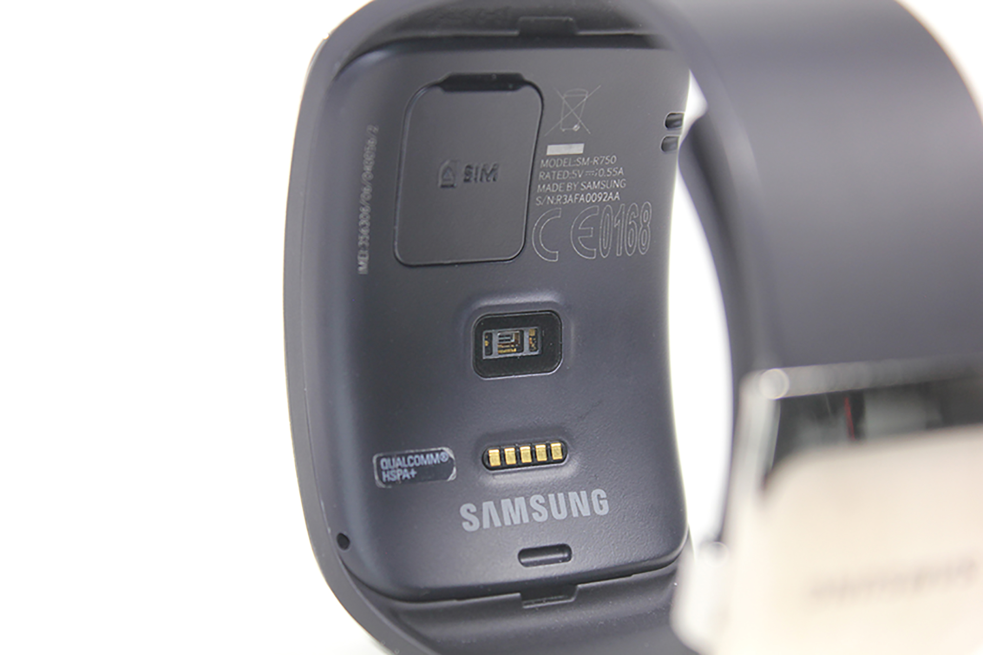 Samsung Galaxy Gear S - Rückseite