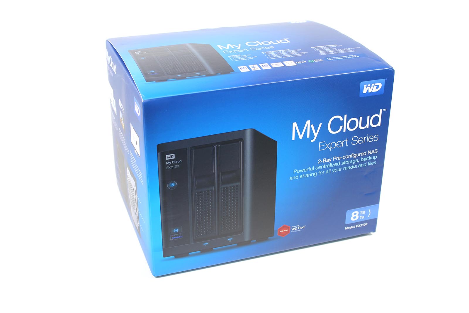 WD My Cloud EX2100 Verpackung