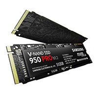 Samsung SSD 950 Pro 256 GB Startbild