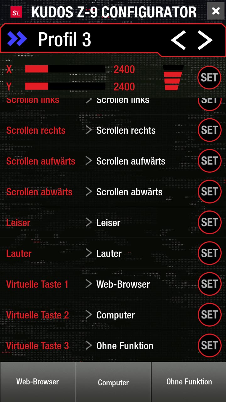 Speedlink App Screenshot