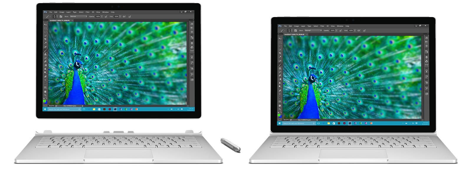 Microsoft Surface Book - mit und ohne Tastatur