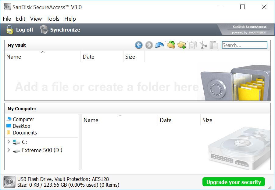 SanDisk SecureAccess V3.0 Software