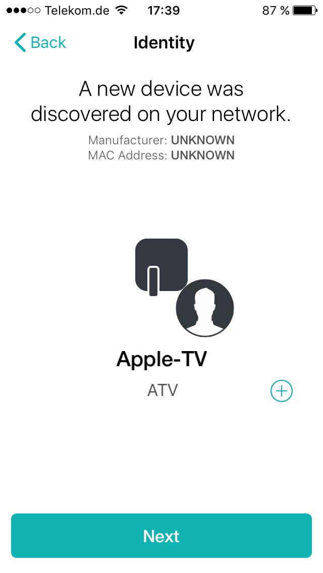 Bitdefender Box Apple TV