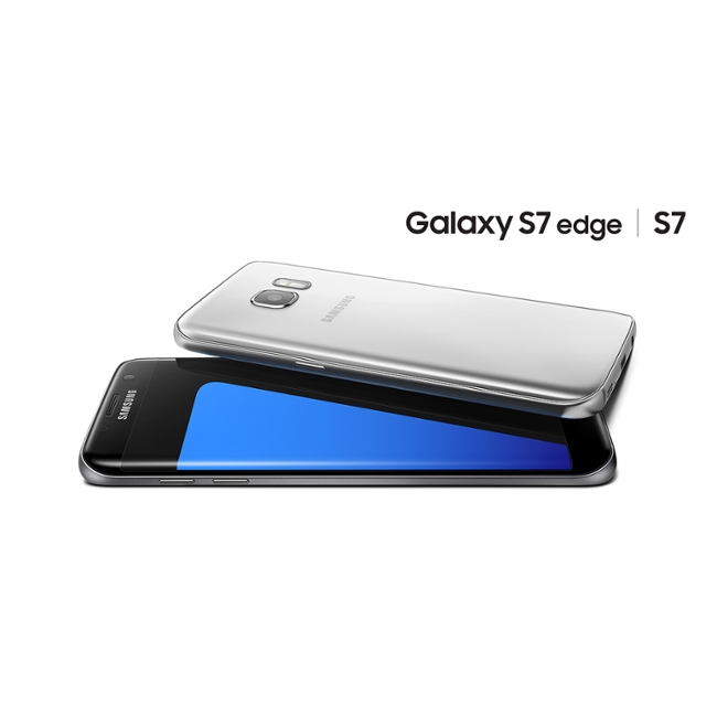 Samsung Galaxy S7 edge - Vorder und Rückseite