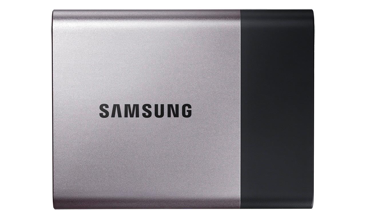 Samsung Portable SSD T3 Oberseite