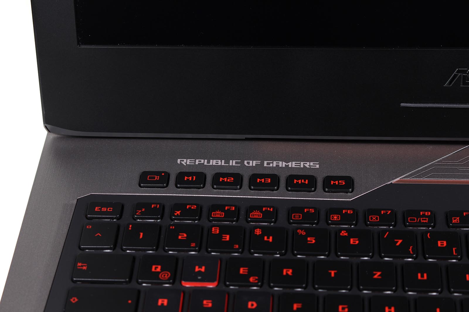 Asus ROG G752VY - Tastatur