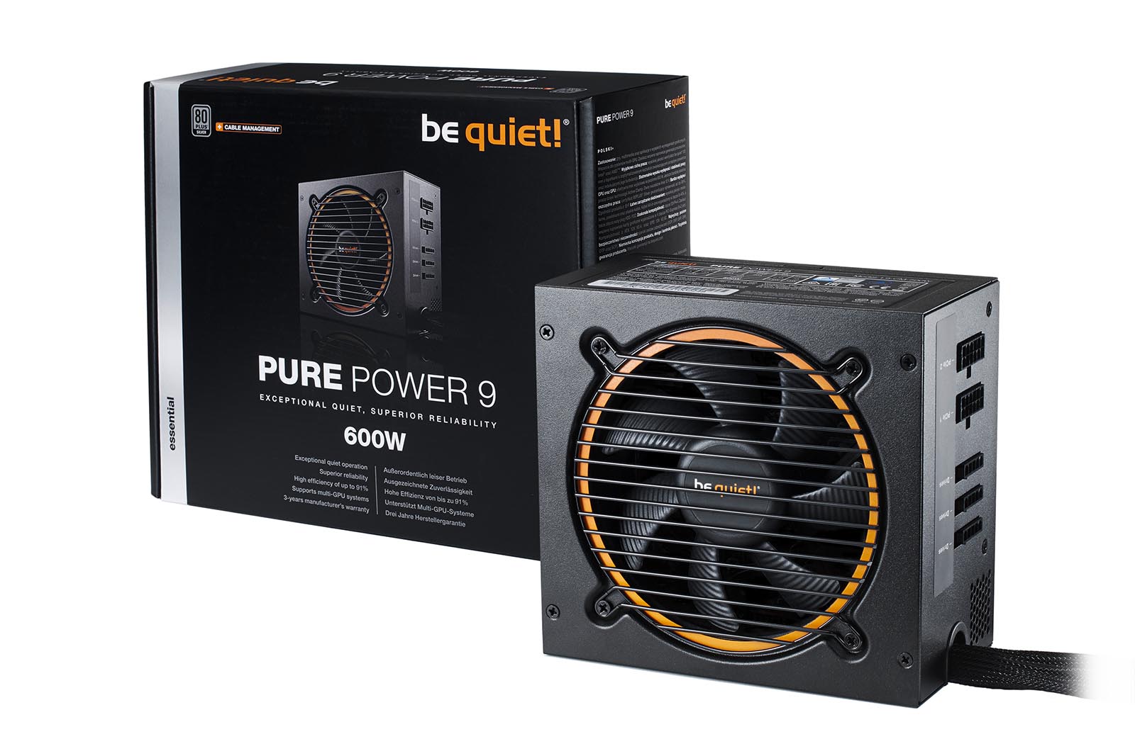 Be Quiet Pure Power 9 - Verpackung