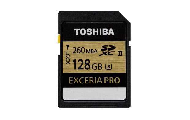 Toshiba EXCERIA PRO 128 GB SD Karte