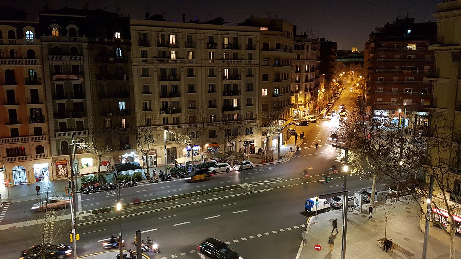 Samsung Galaxy S7 edge - Fototest Barcelona nachts