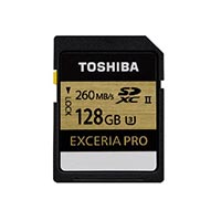 Startbild Toshiba EXCERIA PRO