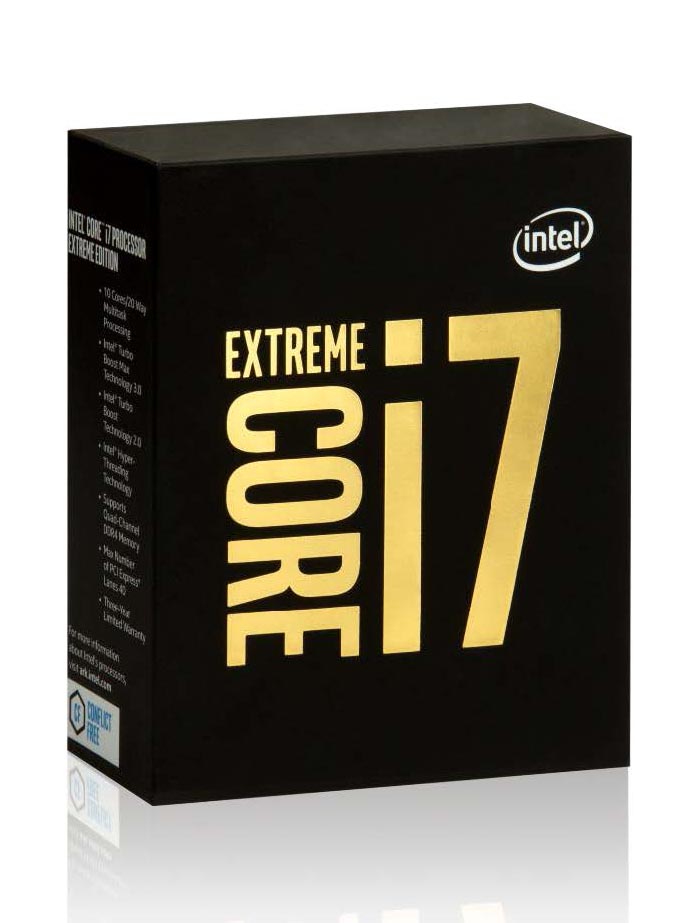 Intel Broadwell-E - Verpackung der Extreme Edition