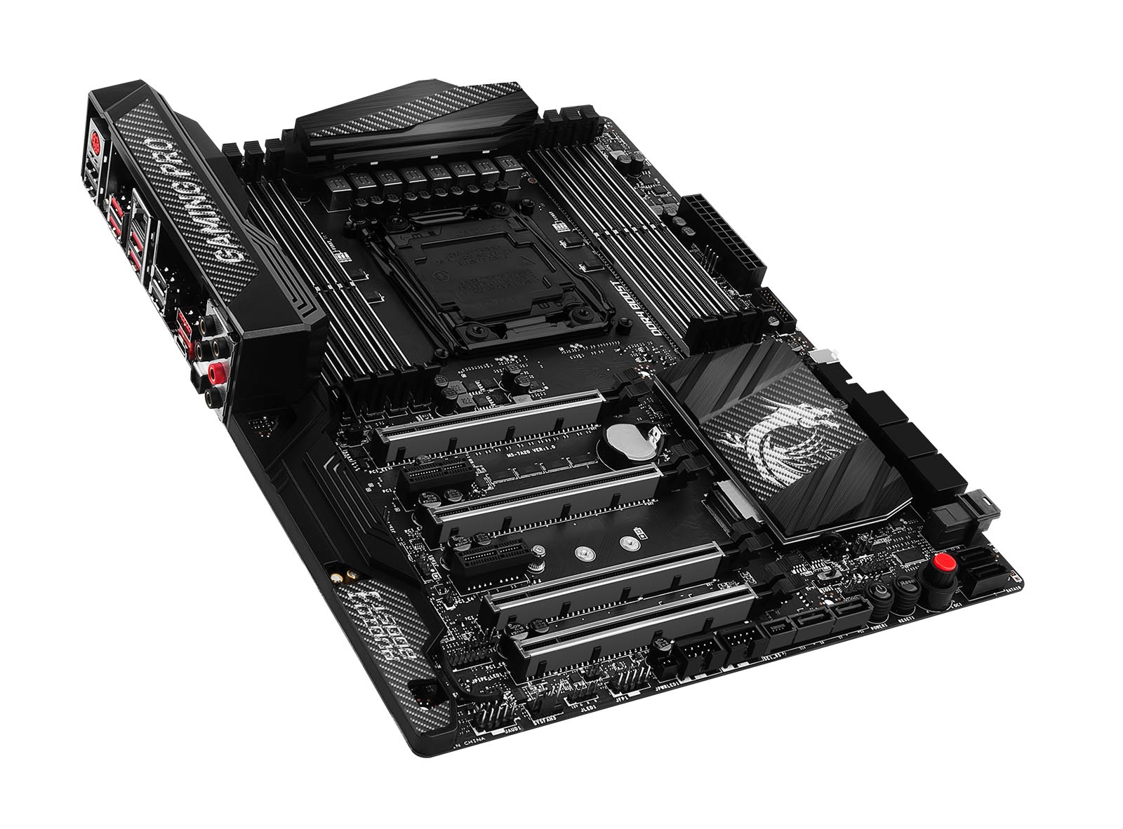 MSI X99A Gaming Pro Carbon - Draufsicht