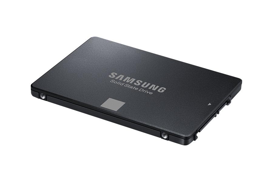 Samsung SSD 750 EVO 500 GB - Schrägansicht